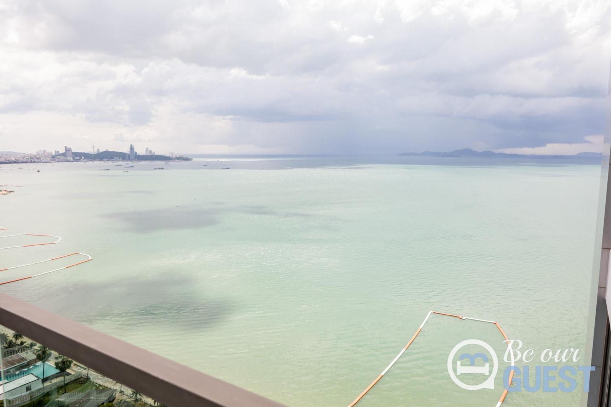 Stunning Sea View Condo On The Beach - Monthly Stay Pattaya Luaran gambar