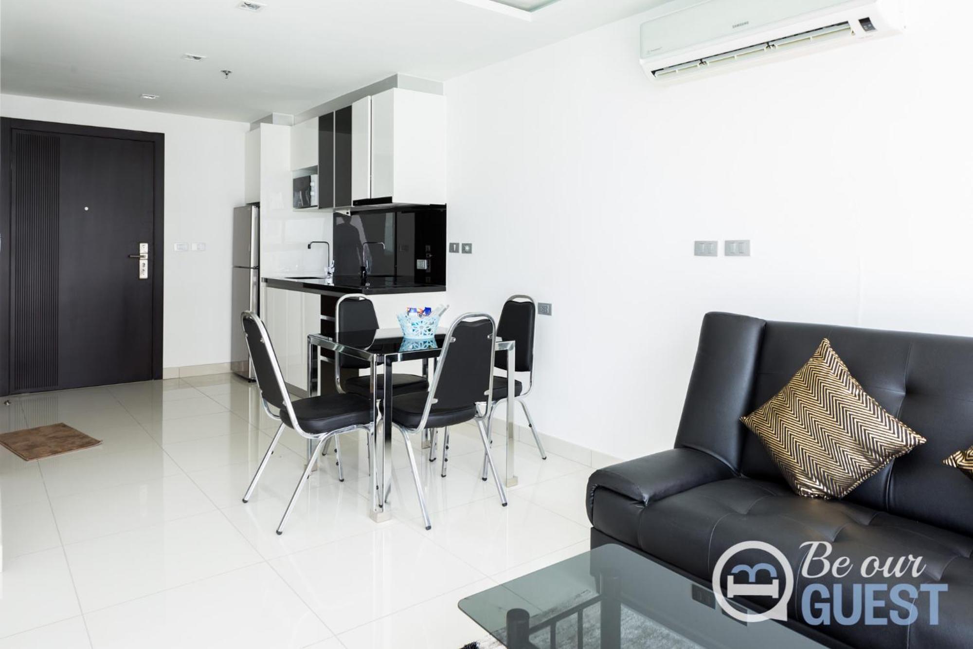 Stunning Sea View Condo On The Beach - Monthly Stay Pattaya Luaran gambar