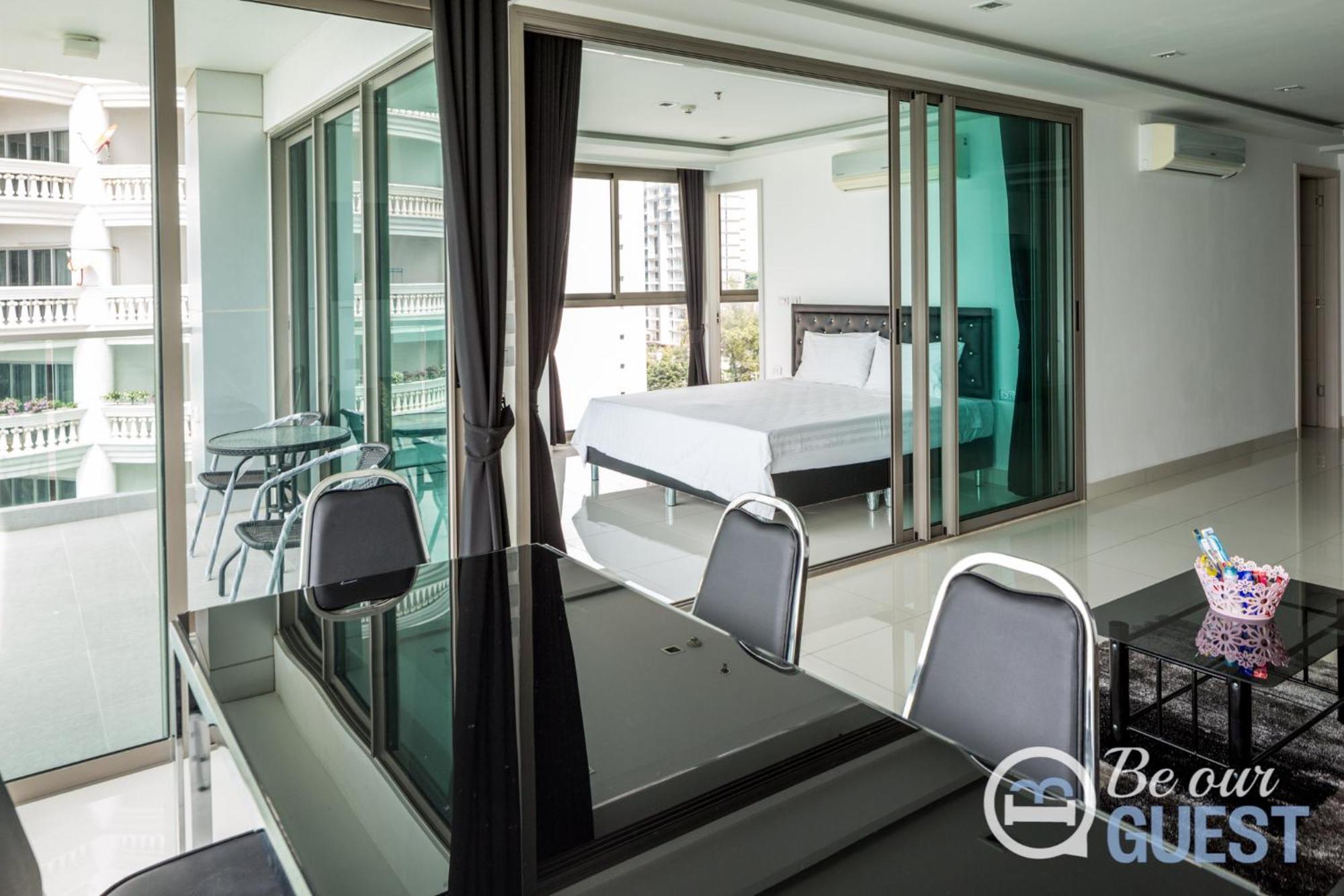 Stunning Sea View Condo On The Beach - Monthly Stay Pattaya Luaran gambar